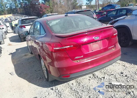 2017 Ford Focus Titanium from USA, damaged, VIN 1FADP3J2OHL348539